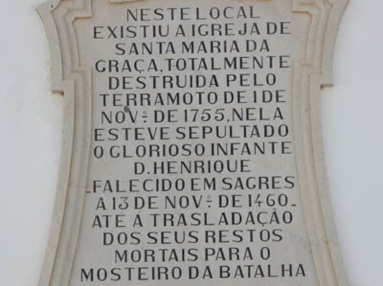 Padrão evocativo da Igreja de Santa Maria da Graça