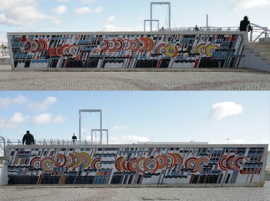 Painel da Ponte Pedonal