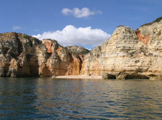 Praia dos Pinheiros, Praia Grande, Barranco do Martinho e Ca...