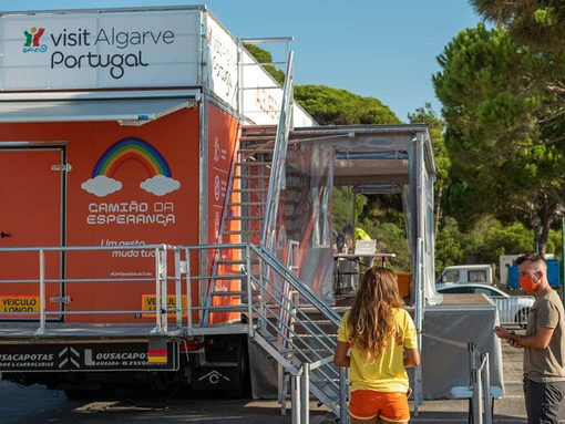 Camião da Esperança vai estar em Lagos