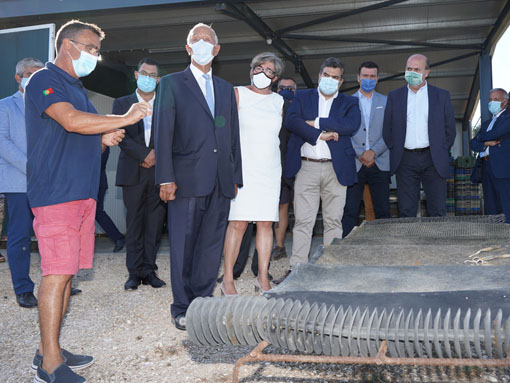 Presidente da República visita concelho de Lagos e aprecia os encantos da região