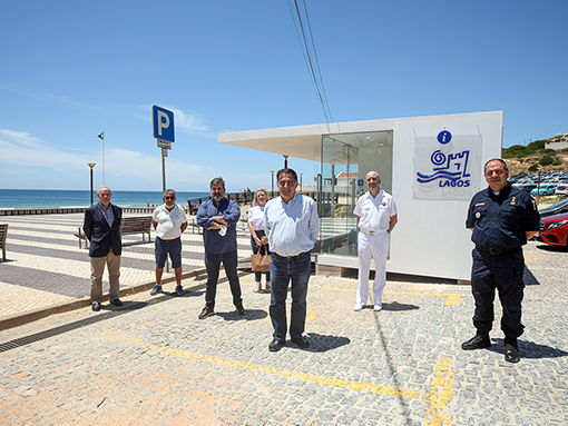 Secretário de Estado visita praias de Lagos